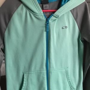 green champion sweatshirt